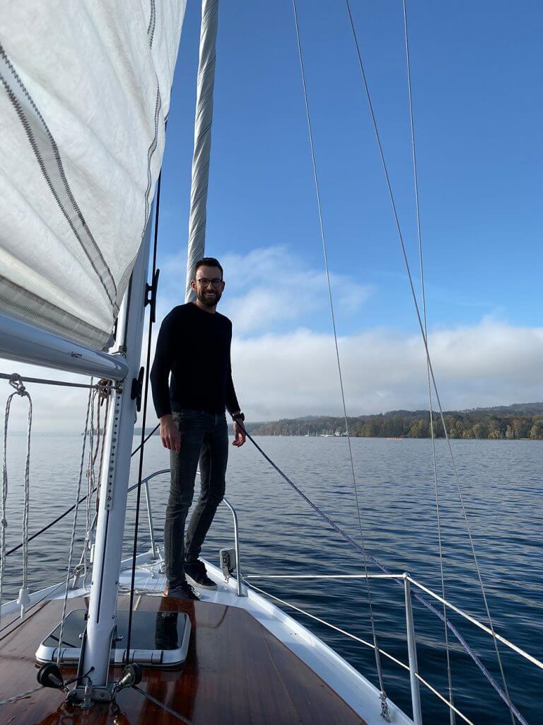 Segelboot Segler Bug